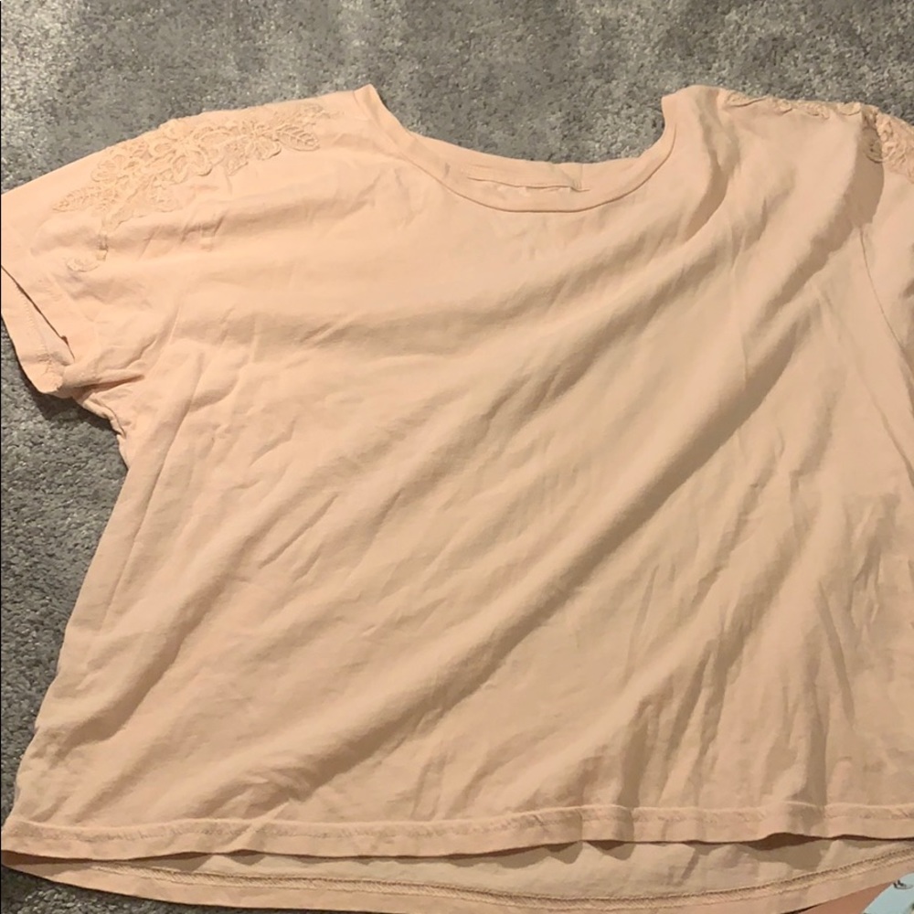 Pink Lowcut Shirt